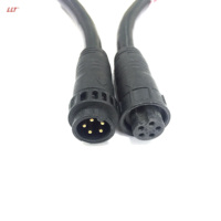 5pin mâle femelle puissance M19 câble à baïonnette étanche connecteur de câble led électrique