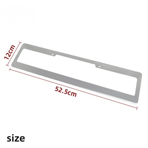 Marco de Matrícula de Aleación de Aluminio para Automóviles de Oriente Medio, Marco Metálico para Matrícula, Venta al Por Mayor - Product Image 1
