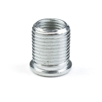 Thread Repair Inserts Fitting Reducer Adapter Galvanized Full-threaded Nuts Threaded Sleeve Screw Sleeve Coarse Thread Insert