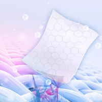 Feuilles anti-décoloration jetables en tissu non tissé écologique pour linge (30 feuilles par boîte) pour vêtements mélangés