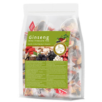 Groothandel Ginseng Negen Schatten Thee Jujube Aroma Natuurlijke Gemengde Kruidenthee Driehoekige Thee Zakjes