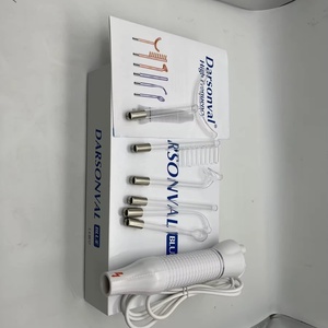 Varita de Belleza Facial con Luz Roja de Neón, Portátil, de Alta Frecuencia, para el Cuidado de la Piel, con 6 Electrodos, Kit de Terapia Cutánea - Product Image 3