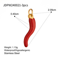 Breloques en acier inoxydable en forme de cœur, accessoires de bijoux pour femmes, cadeau, pendentif DIY, style européen, serti clos
