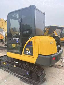 Machine d'excavateur japonais d'occasion excavateur komatsu pc56 d'occasion komatsu PC56 en stock excavateur d'origine Komatsu PC55 d'occasion - Product Image 6
