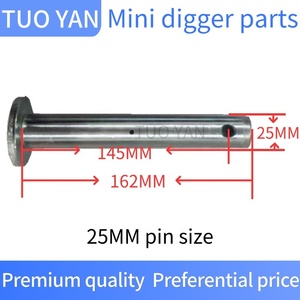 Phụ tùng máy xúc mini chất lượng cao: Chốt nối 25MM, Chốt gầu 1 tấn, Chốt thanh truyền 0.8 tấn - Product Image 5