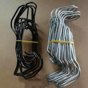 Abrazaderas de resorte recubiertas de plástico Pricie baratas Clips de alambre de invernadero con tubos de acero galvanizados en caliente - Product Image 2