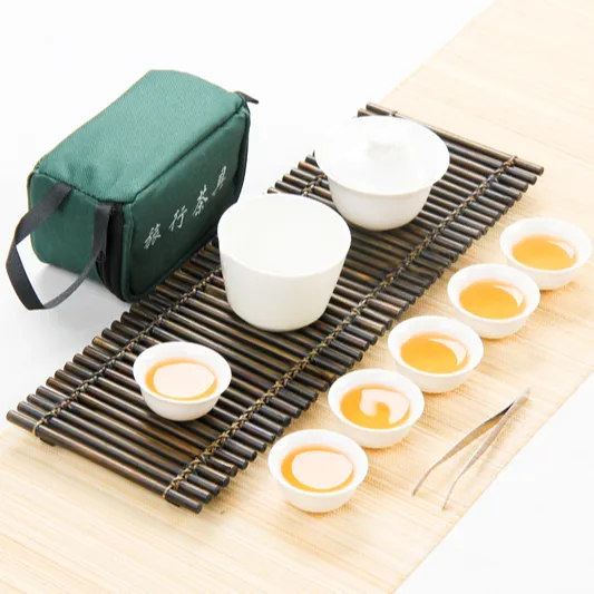 Nhà Cung Cấp Trung Quốc Sức Khỏe Gốm Sứ Tea Cup Set Xách Tay Gốm Trung Quốc Tea Gift Set