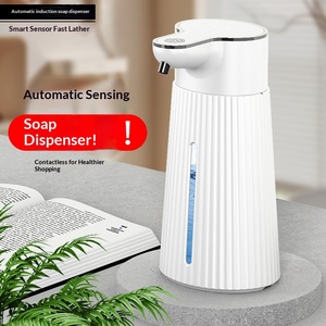 Nouveau distributeur automatique de <span class=keywords><strong>savon</strong></span> pour les mains M9, capteur intelligent, capacité de 400 ml, machine à <span class=keywords><strong>liquide</strong></span> <span class=keywords><strong>vaisselle</strong></span> moussant murale pour la maison - Product Image 5