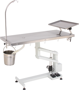 FT-871E-T Economic vet operating table electric clinic veterinary equipment with tissue tray