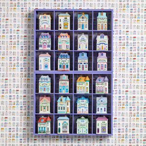 <span class=keywords><strong>Set</strong></span> di 24 <span class=keywords><strong>Barattoli</strong></span> per Spezie in <span class=keywords><strong>Ceramica</strong></span> a Forma di Casa, Contenitori Colorati per Condimenti per Casa e Cucina - Product Image 6