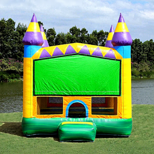 Wholesale Price Commercial Outdoor Moonwalk <b>Inflatable</b> Jumping Castle Bounce <b>House</b> Easy Setup 200kg Capacity 2-Year Warranty - Product Image 1