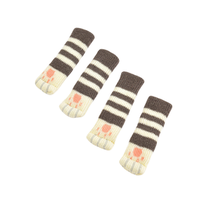 Chaussettes <span class=keywords><strong>de</strong></span> protection pour pieds <span class=keywords><strong>de</strong></span> meubles, antidérapantes, pour chaises et tables, fabrication OEM acceptée - Product Image 4
