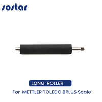 100% Baru Bplus Long Roller untuk Timbangan Label Mettler Toledo BPLUS, Roller Karet Panjang, Platen Roller, Suku Cadang Timbangan Grosir