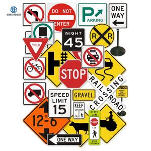 Segnale di sicurezza a basso costo segnaletica di buona qualità su misura ad alta riflessione - Product Image 4