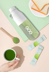 Bouteille d'eau en plastique Tritan de qualité alimentaire 500 ml, anti-fuite, pour la salle de <span class=keywords><strong>sport</strong></span>, la <span class=keywords><strong>nutrition</strong></span> sportive, shaker à protéines - Product Image 4