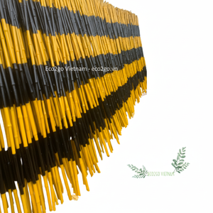 เสาไม้ไผ่ทาสีธรรมชาติคุณภาพสูงกันหิมะใช้สำหรับตกแต่งด้วย ECO2GO เวียดนาม - Product Image 1