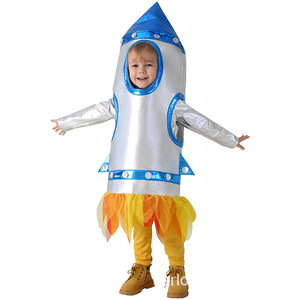 Children Rocket Cosplay <b>Costume</b> Space Suit <b>Astronaut</b> Outfit For <b>Kids</b> Performance Dress Up <b>Costume</b> - Product Image 4