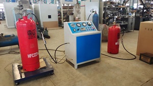 CE Certified FM200 Fire Extinguisher Filling Machine Automatic PLC-Controlled High-Accuracy Equipment for Chemical Water - Product Image 6