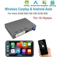 Nouvel écran LCD OLIVER IPS sans fil CarPlay Android Auto pour V40/XC60/S60L 2014-2017 avec prise en charge AirPlay, caméra de recul, Bluetooth