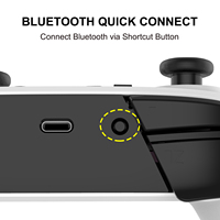 Manette sans fil Bluetooth à commande par joystick, fournie directement par l'usine, pour console Nintendo Switch