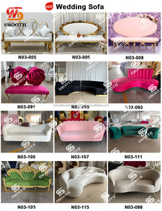 Sofá seccional modular italiano de terciopelo de nuevo estilo, color personalizado, para bodas, para novios. - Product Image 5