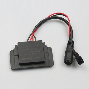 Interruptor de Sensor táctil de espejo 3A pequeño, 12V, 36W, LED de un solo Color, interruptor de atenuación táctil inteligente de una sola tecla para espejo de baño, FTS-A03 - Product Image 2