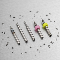 Jeu de forets hélicoïdaux miniatures de haute précision FULLOVE en aluminium pour le perçage de PCB, métal, acier, refroidissement interne, diamètre et longueur personnalisés