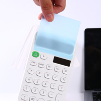HengXin – Bloc-notes adhésifs transparents aux couleurs macaron, perles lumineuses, design élégant, papeterie très vendue, fournitures scolaires