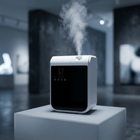 Diffuseur d'arômes sans eau commercial grande capacité double alimentation APP et panneau de contrôle double fixation murale pour usage professionnel