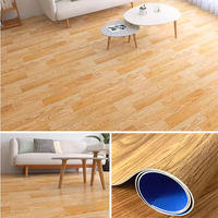 Rouleaux de revêtements de sol en vinyle de luxe, tapis PVC, prix usine, revêtements de sol intérieurs en plastique, aspect bois, pour écoles, design graphique