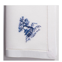Serviettes carrées modernes en coton 100% biologique, brodées, écologiques, réutilisables, durables, avec monogramme personnalisé, Inde, couleur citron blanc