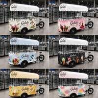 Chariot à glaces mobile pour entrepôt, studio, galerie, musée, bibliothèque, église, temple, jardin, ferme, vignoble, complexe hôtelier, hôtel, motel, auberge, café