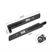 Antenne externe en caoutchouc pour routeur 3G 4G LTE, polarisation verticale flexible
