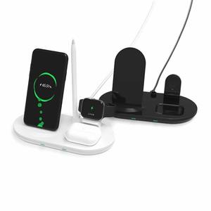 ที่ชาร์จอเนกประสงค์สำหรับโทรศัพท์สมาร์ทโฟนและหูฟังและนาฬิกา15W ชาร์จไร้สายได้อย่างรวด<span class=keywords><strong>เร็ว</strong></span> - Product Image 4