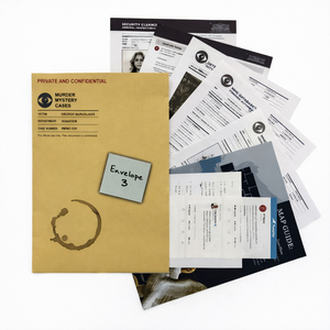 YSJ Wholesale <span class=keywords><strong>Jeu</strong></span> de réflexion sur les dossiers <span class=keywords><strong>d</strong></span>'investigations de casiers <span class=keywords><strong>d</strong></span>'affaires froids pour adultes, <span class=keywords><strong>jeu</strong></span> de société réaliste sur les évidences de scène de crime et les dossiers <span class=keywords><strong>d</strong></span>'enquête sur les meurtres - Product Image 4