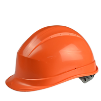 102008 Anti-Smash ABS matériau isolation casque de sécurité respirant bouton réglage casque dur pour l'ingénierie de chantier