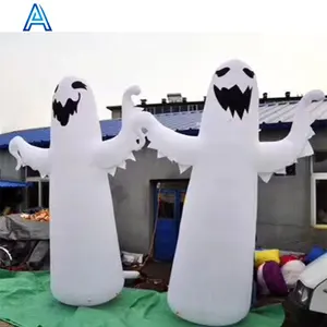 Huge giant durable high quality blow up inflatable ghost monster for Halloween decoration model figure doll toy