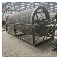 Tamis vibrant rotatif Machine pour sol Topsoil Quartz sable sciure de bois copeaux de bois Compost ver coulée tambour écran