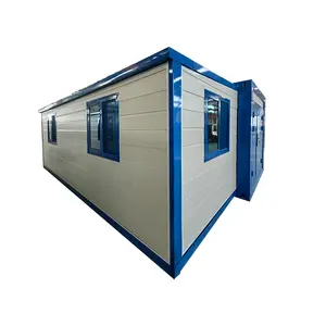 China Wholesale Expandable Container House 20ft 30ft 40ft Customized Foldable Small House Homes Steel