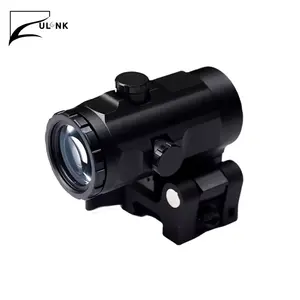 Ulink 3x Kính lúp Chất lượng cao săn bắn phạm vi Sight lật sang bên núi Red Dot phạm vi cho săn bắn