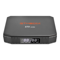 GT Combo Android TV 4K/8K, Récepteur Satellite TV DVB-S2X/T2/C/ISDBT Avec Double CI Plus 1.4, Décodeur