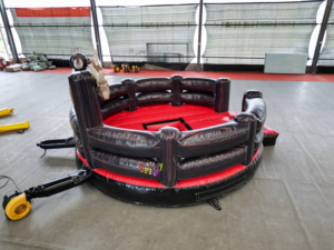 Tapis de jeux gonflable mécanique en PVC léger de qualité commerciale à prix abordable, pour jeux de rodéo et de taureau mécanique, pour enfants et adultes - Product Image 4