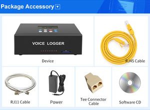8CH ที่กําหนดเองการ์ด SD โทรศัพท์เครื่องบันทึกเสียง, 7108SL รีโมทมอนิเตอร์แบบสแตนด์อโลนเครื่องบันทึกเสียงเครือข่ายพร้อม LCD และ SDK/<span class=keywords><strong>API</strong></span> - Product Image 4