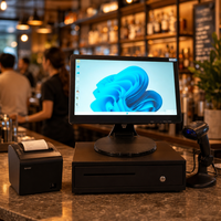 Terminal de point de vente Android robuste, système de point de vente tout-en-un, machine de point de vente Android OS pour stations-service et ateliers de réparation automobile