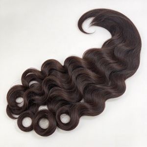 <span class=keywords><strong>Bendu</strong></span> Synthetische Französische Locken Haarbündel 150g Einfarbige Synthetische Haarverlängerung zum Haarwechsel - Product Image 3