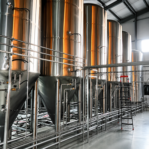 Équipement de brassage de bière artisanale 5000L, solution clé en main, ligne de production de microbrasserie avec pompe et moteur pour usage domestique et hôtels - Product Image 4