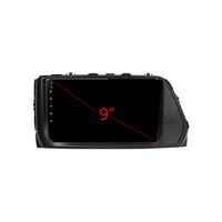 Pour Hyundai Accent Verna 2017 - 2019 Écran de voiture 9 pouces Android 13 Autoradio Stéréo Lecteur GPS Navigation BT 4G LTE