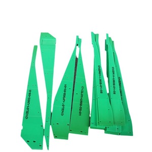 White Pa6 Support <b>Strip</b> <b>Plastic</b> Guide <b>Strip</b> 10 Inch Nylon Upe Wear Resistant Linear Guides - Product Image 1