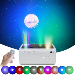 USB LED Starry Sky Lamp 12 <strong>Constellation</strong> Moonlight Box <strong>Projector</strong> 10-Color Background Light for Living Room Plug-In Power Supply - Product Image 3
