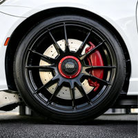 Jantes en alliage personnalisées OZ Racing Ultraleggera XX 18x8 5x100 pour Subaru BRZ Toyota GR86 Volkswagen T-Cross Polo GTI Honda Civic